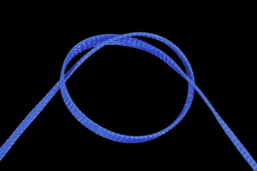 Phobya Flex Sleeve 6mm (1/4) UV-blau 1m Modding Flex Sleeve