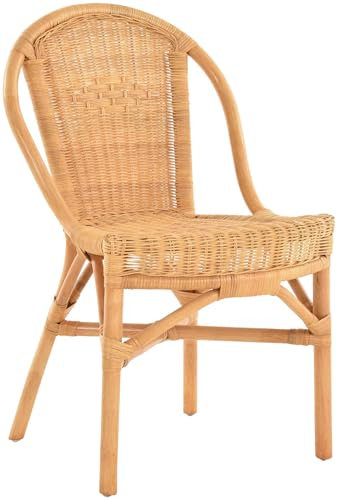 Rattanstuhl Klassik Farbe Honig Esszimmerstuhl Korb Küchenstuhl Esszimmer Stuhl Korbstuhl Natur Rattan