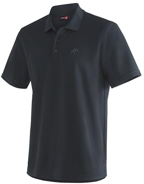 maier sports Men's Ulrich Polo Shirt | For hiking and leisure, Dryprotec technology for quick drying, breathable, perfect for summer