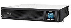 APC Smart-UPS SMC - Onduleur 1500 VA - montage en rack 2U - SMC1500I-2U - Line-interactive, Régulateur automatique de tension (AVR), 8 Prises IEC-C13, Logiciel d'arrêt