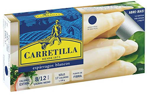 Carretilla Espárragos Blancos Extra, 230g