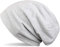 styleBREAKER Unisex Beanie Mütze Einfarbige mit Thermo-Fleece Futter, warme Winter Mütze gefüttert 04024008, Farbe:Hellgrau meliert