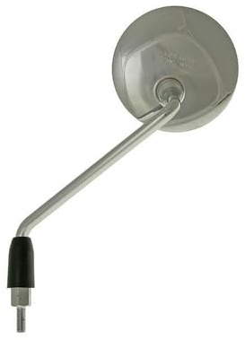 2EXTREME Spiegel links kompatibel mit Kymco Like 50/125/200, SYM Fiddle 2 | kompatibel mit SYM Mio; linker Rückspiegel in Chrom aus Aluminium, M8 Rechtsgewinde, Referenzen 88120-LGR5-E10, 88120-F3C0-00