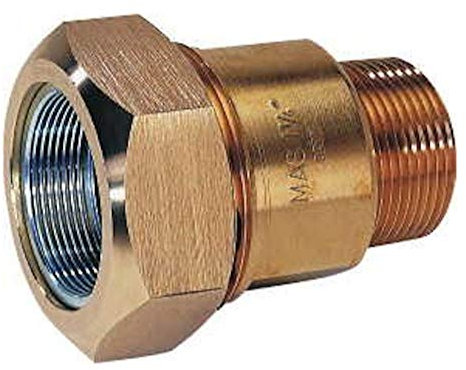 GEBO Raccord à compression en laiton, filetage mâle cuivre/acier 3/4'' x 22 mm