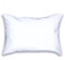 Dodo Comptoir du Linge Kissen aus Memory-Foam, 50 x 70 cm, Weiß