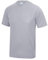 Just Cool Mens Performance Plain T-Shirt (XL) (Heather Grey)