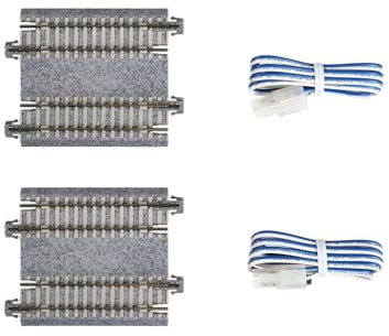 N 2-7/16 Double Track Feeder, Concrete Ties (2) (Japan Import)