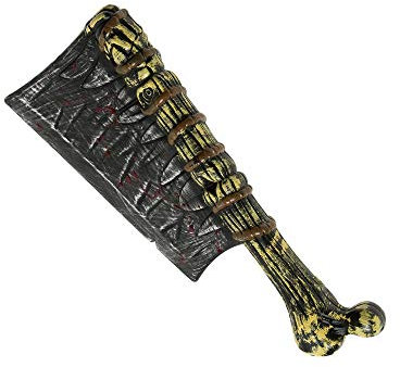 Widmann- Mannaia con Osso per Adulti, Nero, 34 cm, 6972C