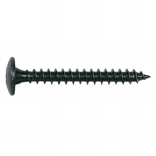 200 Vis pour fixation de penture de volet bois - Torx T30 D. 14 mm - D. 6 x 30 mm - Noir