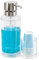 iDesign 40660EU Clarity Mundwasser-Caddy, durchsichtig / edelstahl gebürstet