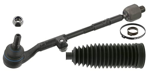 febi bilstein 46257 Spurstange mit Lenkmanschettensatz, 1 Stück | Kompatibel mit: BMW 3, 3 Coupe, 3 Touring, X1