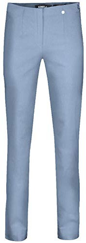 Robell Damen Slim Arbeitshose-Stretchhose, Light Denim Blue, Gr.- 44