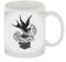 Kaffeebecher Carpe diem Kaffeetasse mit Motiv, Tasse mit Druck, auch individuell mit Spruch, Foto, Wunschtext, Wunschname (Weiß)