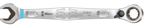 Wera Joker Switch Maul-Ringratschen-Schlüssel, umschaltbar, 11 x 165 mm, Cyan, 05020066001