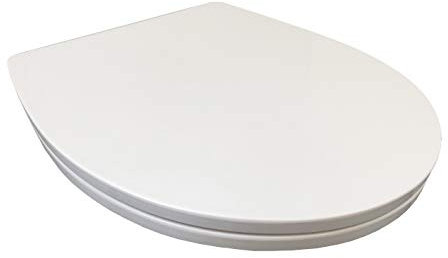 ADOB, Design WC Sitz Klobrille weiss, Absenkautomatik, abnehmbar zur Reinigung, 60102
