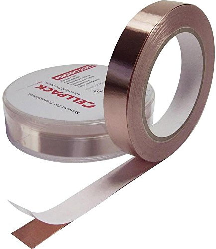 Cellpack 223578 Premio 2281 0,06 - 9-33/-Schleifenband Kupfer, Blatt in Kupfer