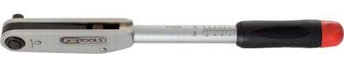KS Tools Kurzweg Drehmomentschlüssel 3/4 mit Vierfachskala 516.3545 I 140-800 Nm I Gewindeschutz durch richtiges Drehmoment I Präzisions Schraubenschlüssel