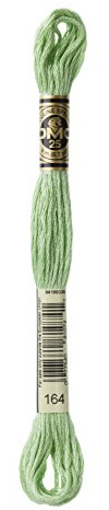 DMG Plaid Cotton Thread, Variegated for Stitching, 8 Metres