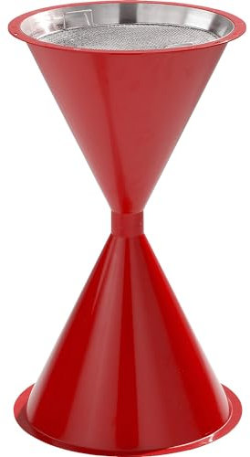 VAR | Kegel-Standascher aus Kunststoff | ohne Dach | verkehrsrot