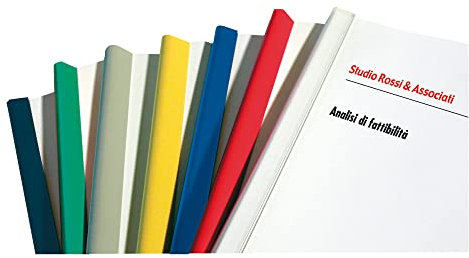 Fellowes Papier-Klemmschiene, Durchmesser 6 mm, 50 Stück 0.00 grau