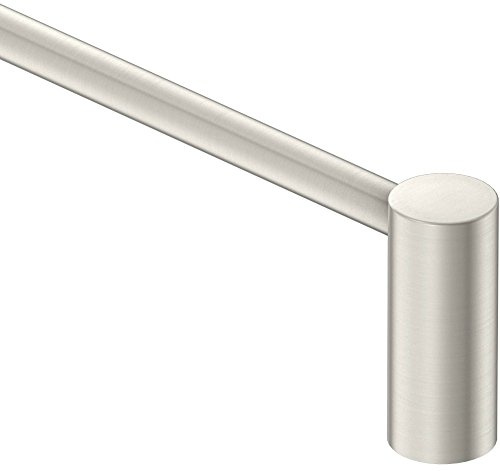Moen YB0418BN Align 18 in. Modern Single -Towel Bar, Brushed Nickel