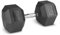 Lex Quinta Hex Hantel - Hexagonal Dumbbell - Kurzhantel gummiert (35)