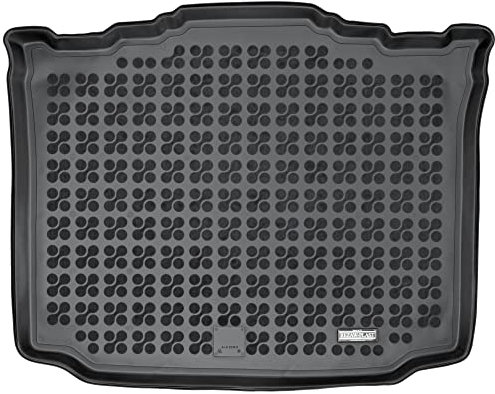 REZAW - PLAST Antirutschmatte Auto Kofferraummatte passt für Skoda Roomster 2006-2015 Kompletter Schutz für Ihr Auto bei Allen Wetterbedingungen mit perfekt passenden Anti rutsch Matte
