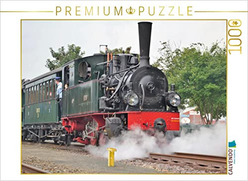 CALVENDO Puzzle Dampf-Lok Hoya 3341 1000 Teile Puzzle quer | 1000 Teile Lege-Größe 64 x 48 cm Foto-Puzzle für glückliche Stunden