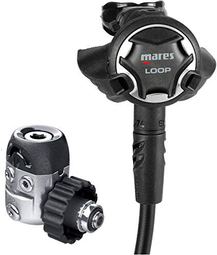 Mares Loop 15X Lungenautomaten Unisex – Erwachsene Schwarz One Size