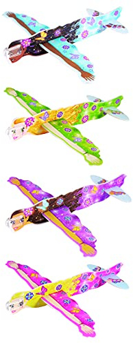 Henbrandt 1x Fairy Glider – Kids Polystyrene Flying Glider Pinata Toy Loot Party Bag Fillers Wedding Pack Gifts for Girls