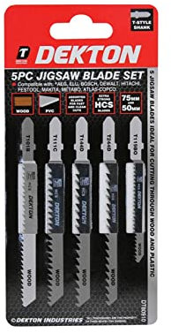 Model A 5 Piece Jigsaw Blade Set