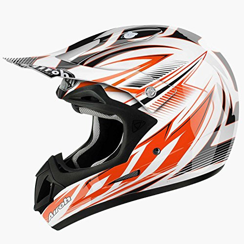Airoh Motorrad Helm Jumper, Orange (Sting Orange), 60 cm