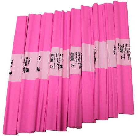 Staufen 12061-119 - Krepppapier 10 Rollen 50 x 250 cm erika - violett