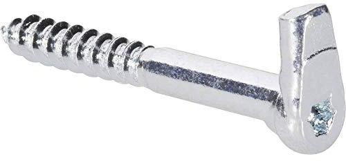 Toolcraft Angled Screw Hook. Galv.Verzi. 50 x 5.2 x 9 (10)