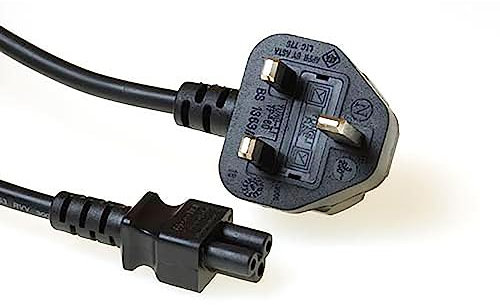 ACT Netzkabel 3 Polig 1.8m (UK Stecker), C5 Kabel, Stromkabel Type G, für Notebook Ladegerät - AK5072