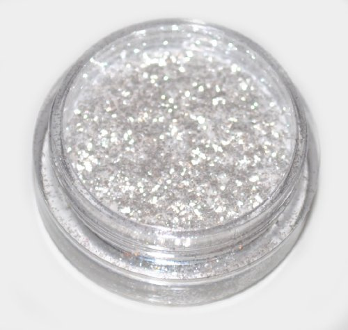 Snow White Diamond Eye Shadow Loose Glitter Dust Body Face Nail Art Party Shimmer Make-Up by Kiara H&B