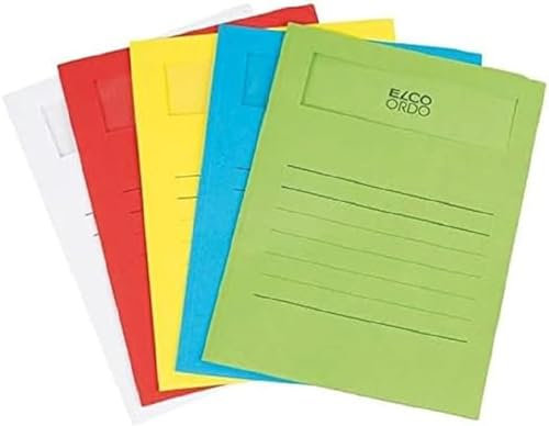 50x Elco 29465.00 Ordo Organisationsmappe Volumino, 231 x 313 mm, 120 g, sortiert