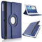 360 Degree Rotating Leather Folding Folio Stand Case Cover For Samsung Galaxy Tab 2 10.1 P5100 P5110 (Blue)