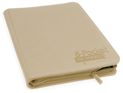 Ultimate Guard Zipfolio 320-8-Pocket XenoSkin Sand