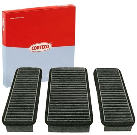 Corteco 80000765 Filter, Innenraumluft vorne | 80000765 passend für Evasion Jumpy