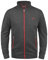 Solid SDBennTrack Herren Sweatjacke Cardigan Sweater mit Reißverschluss Stehkragen Reißverschlusstaschen Label-Details Baumwollmischung Regular fit, Größe:M, Farbe:Med Grey (8254)