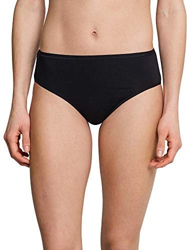 Schiesser Damen Slips, 6 Stück (L / 40, schwarz)