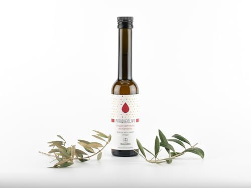 Almazaras de la Subbética - Parqueoliva Vinagre Dulce de Membrillo - Vinagre Orgánico Gourmet - Sin Envejecimiento - Sabores y Aromas Distintitvos - Ideal para Ensaladas y Postres - 250 ml