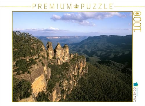 CALVENDO Puzzle Three Sisters, Blue Mountains, Sydney, New South Wales | 1000 Teile Lege-Größe 64 x 48 cm Foto-Puzzle für glückliche Stunden