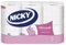 Nicky Papier Toilette 12 Unité (Lot de 1) Motif Gaufré