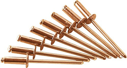 Kupfer - Blindnieten 50 Stück 4 x 10 mm