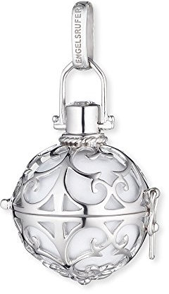 Engelsrufer Classic Anhänger für Damen M 925er-Sterlingsilber mit weißer Klangkugel