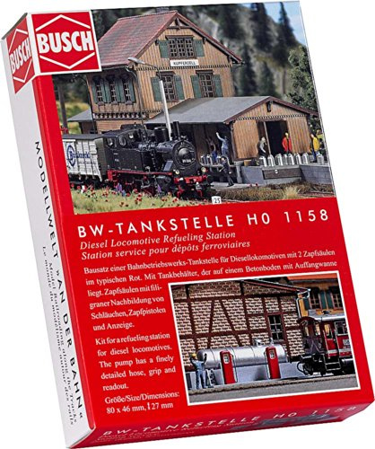 Rail side diesel refuelling depot