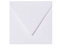 Paper24 je 25 Briefumschläge 155x155 mm, 120g Weiß