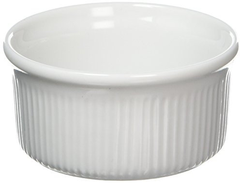 Genware NEV-SPS8-W Royal Ramekin, 8 cm, White (Pack of 12)